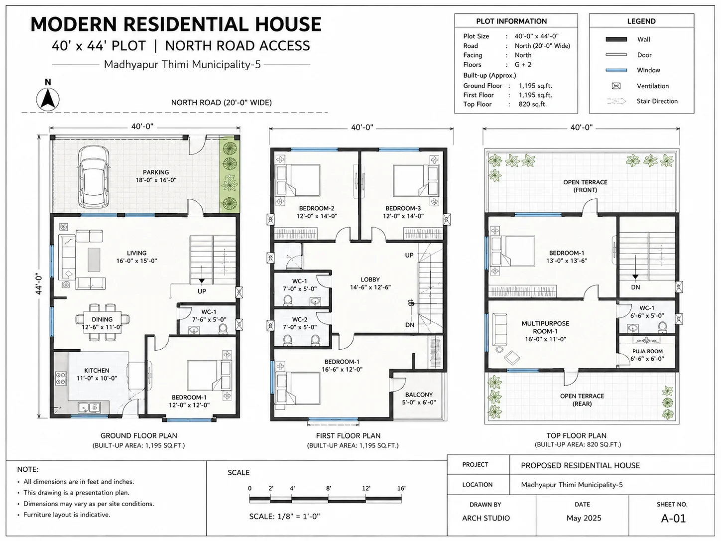 Floor Planning and Space Distribution